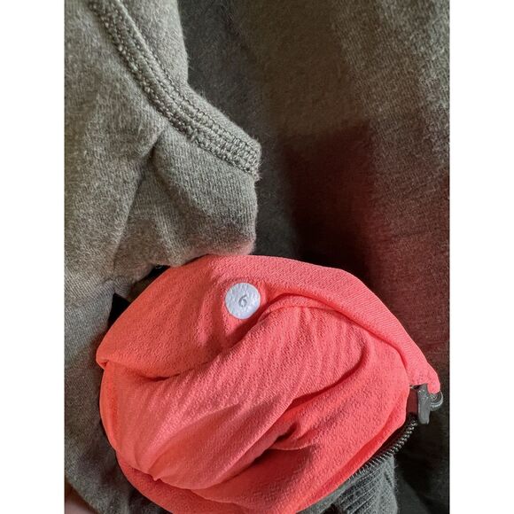 LULULEMON Womens Green Size 6 After Asana Pullover Sweatshirt - Picture 3 of 3